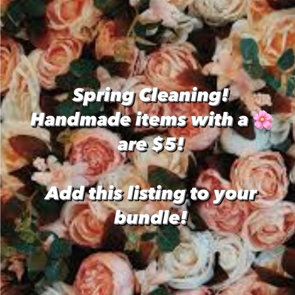 🌸🌸Add this to your bundle! Each individual item with a 🌸 is $5 each! Bundle!